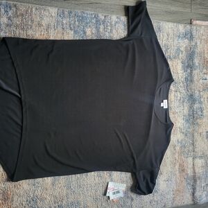 LuLaRoe Black Short Sleeve Top